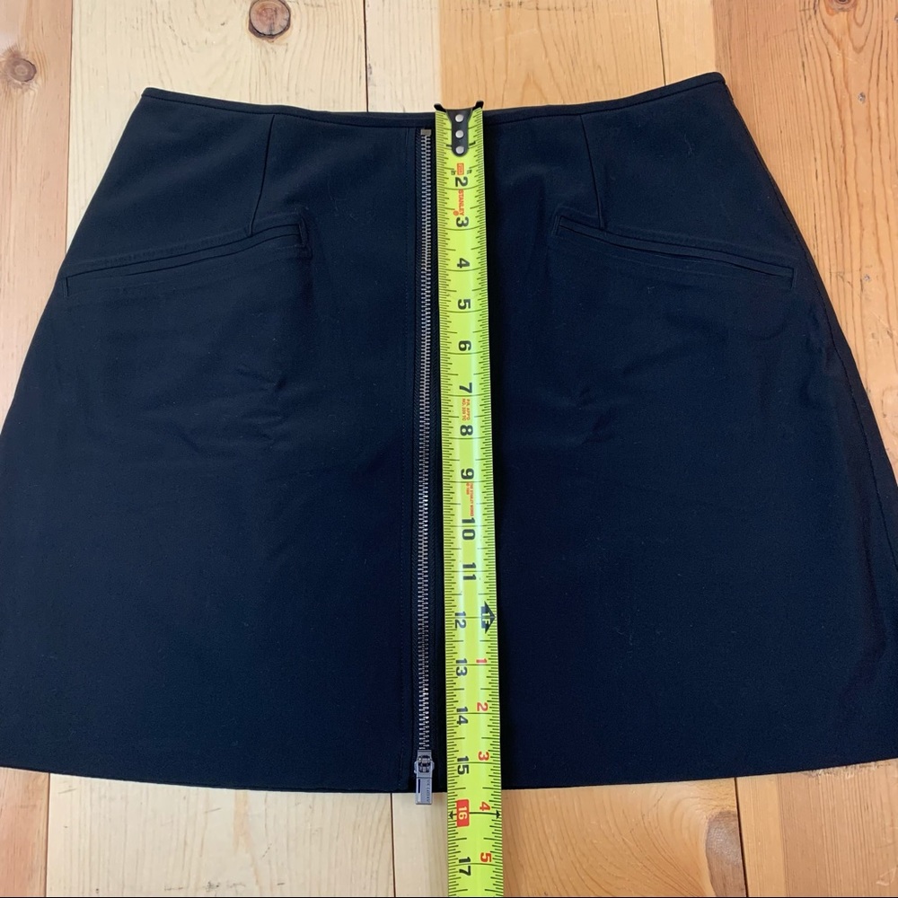 Athleta Stellar Skort black skirt zipper size S - Picture 13 of 16